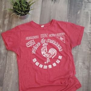 Women's Sriracha t-shirt size L